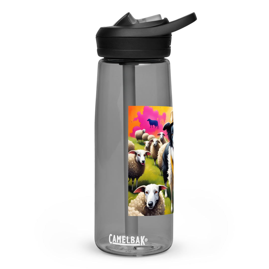 Australian Shepherd- Sports water bottle v2