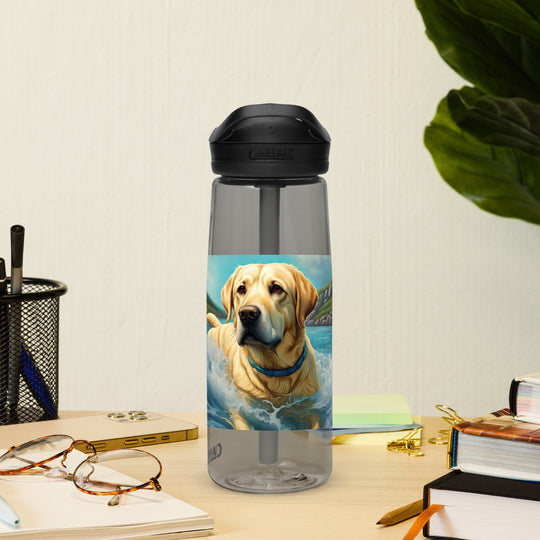 Sports water bottle-Labrador Retriever V2