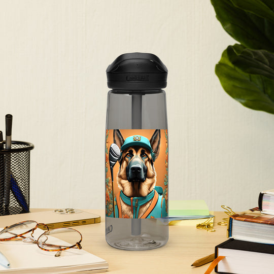 German Shepherd- Sports water bottle