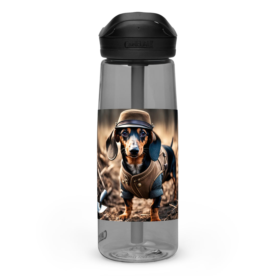 Dachshund- Sports water bottle v5