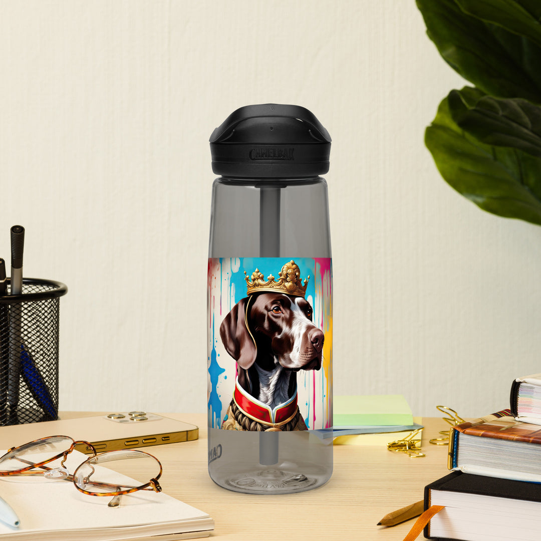 German Shorthaired Pointer- Sports water bottle