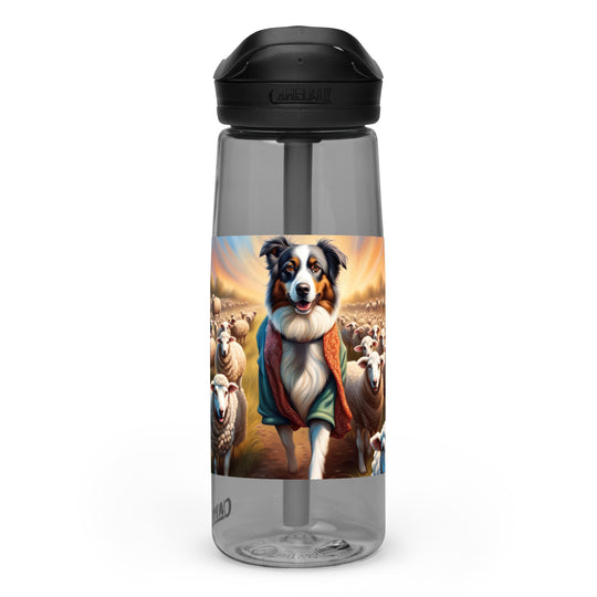 Australian Shepherd- Sports water bottle