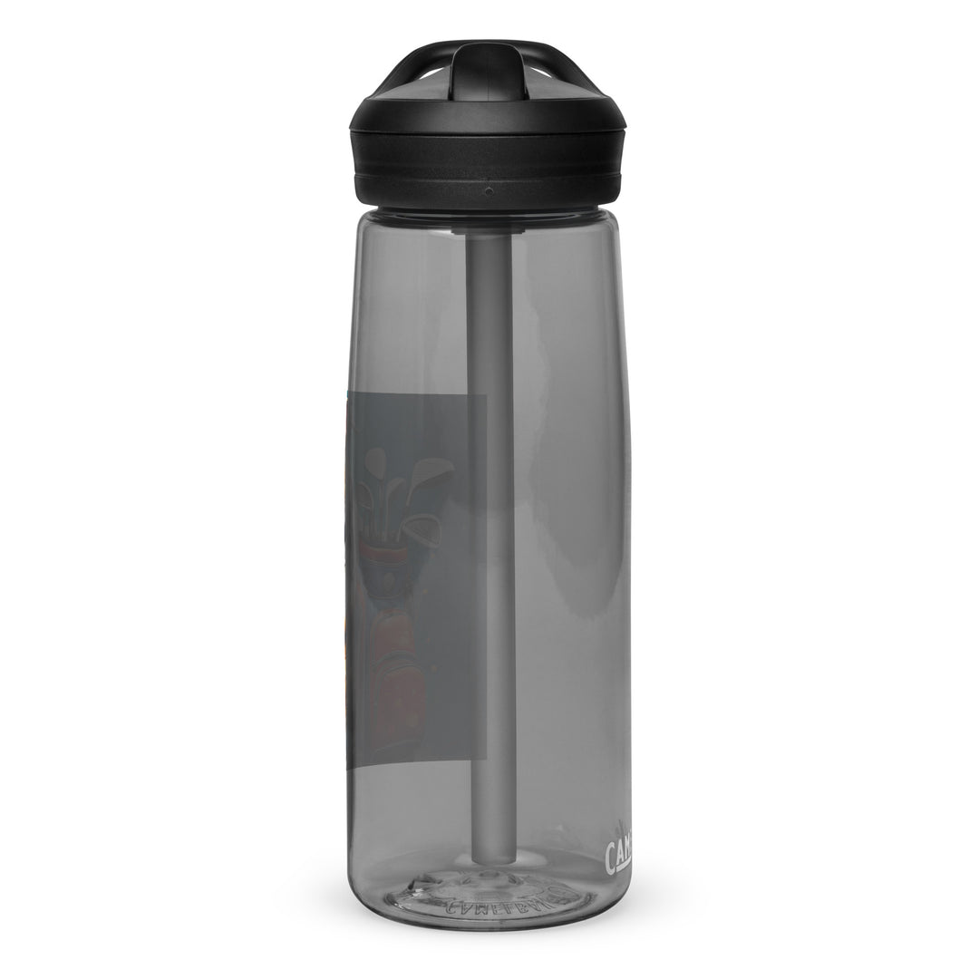 Bulldog Golfer- Sports water bottle