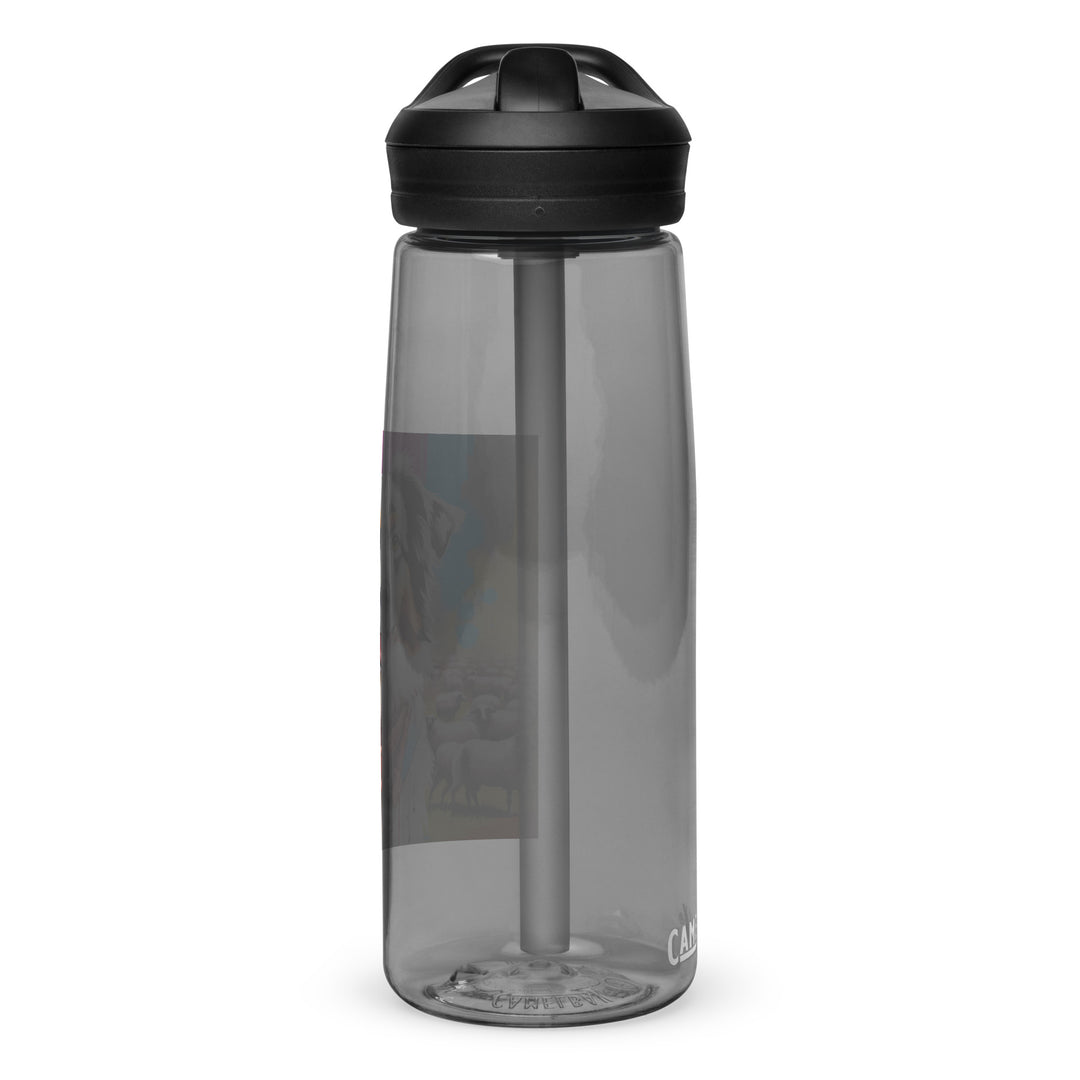 Australian Shepherd- Sports water bottle v3