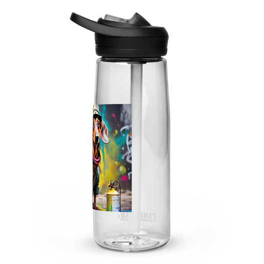 Dachshund- Sports water bottle