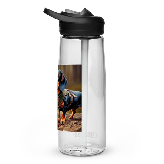 Dachshund- Sports water bottle v4