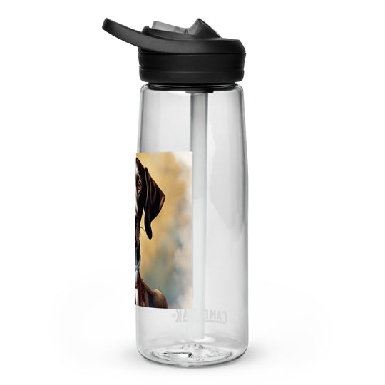 German Shorthaired Pointer- Sports water bottle v4