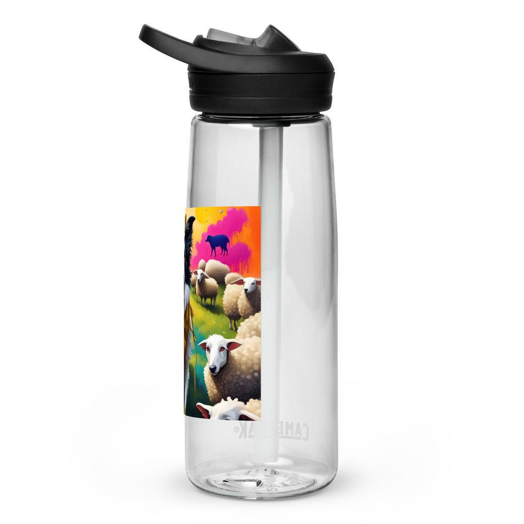 Australian Shepherd- Sports water bottle v2