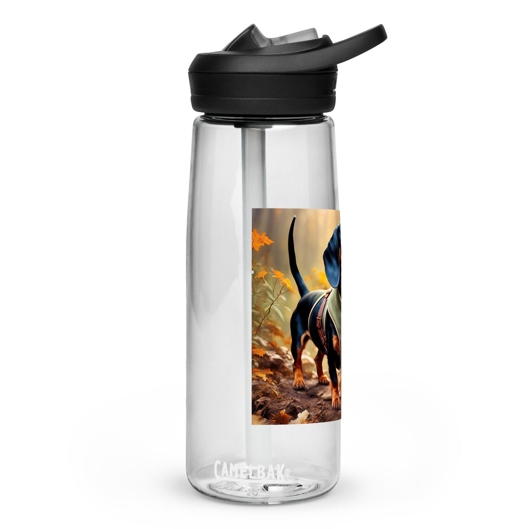 Dachshund- Sports water bottle v3