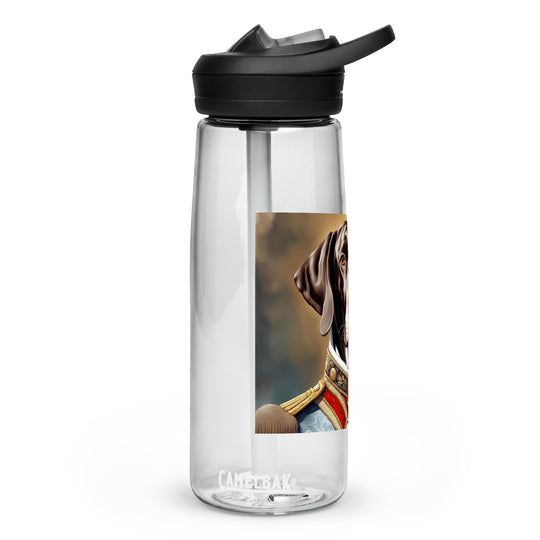 German Shorthaired Pointer- Sports water bottle v4