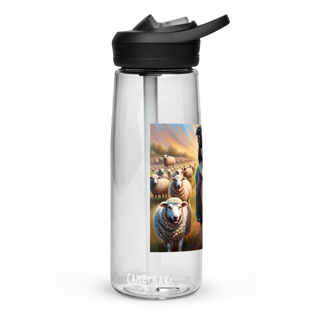 Australian Shepherd- Sports water bottle