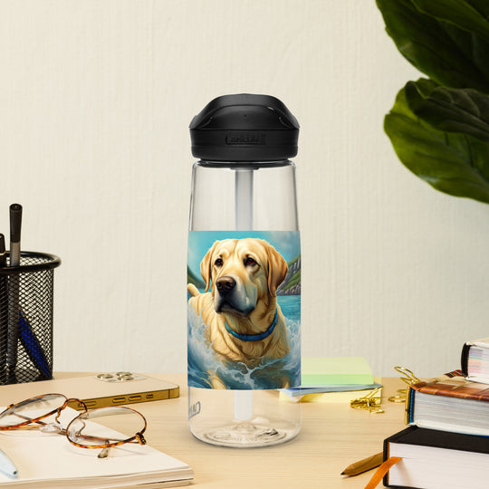 Sports water bottle-Labrador Retriever V2