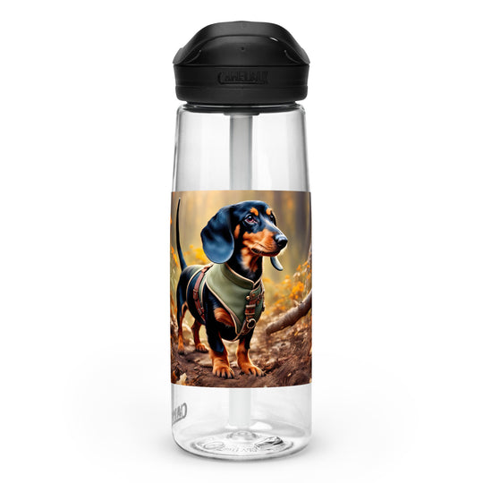 Dachshund- Sports water bottle v3