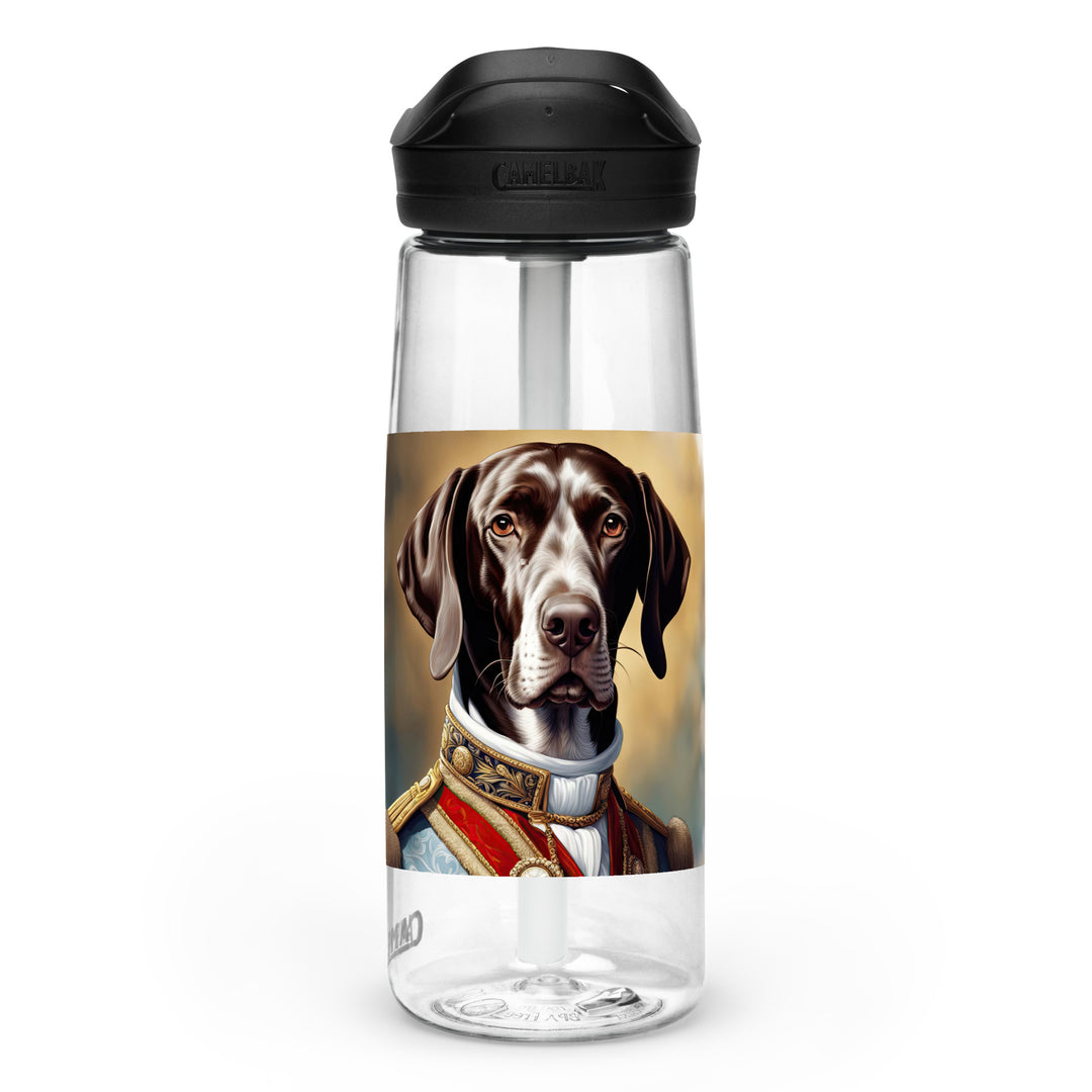 German Shorthaired Pointer- Sports water bottle v4