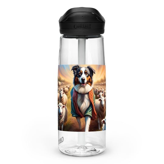 Australian Shepherd- Sports water bottle