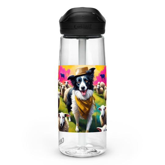 Australian Shepherd- Sports water bottle v2