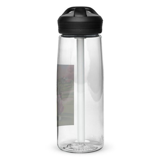 Rottweiler Golfer- Sports water bottle v2