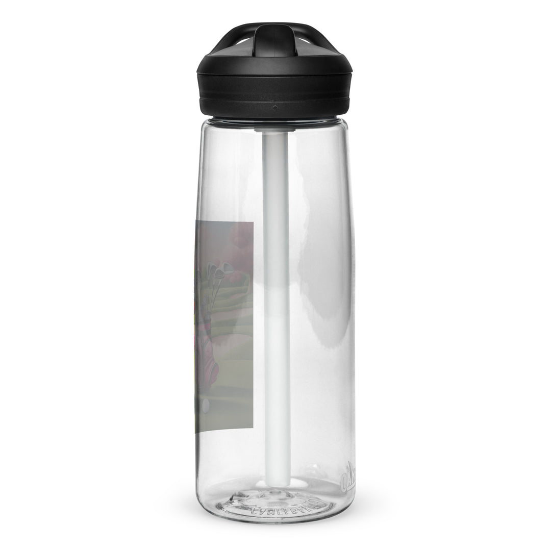 Rottweiler Golfer- Sports water bottle