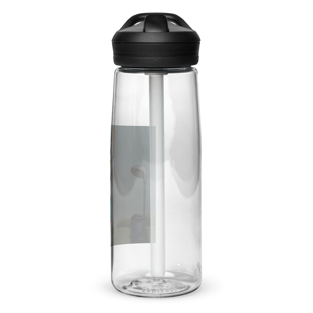 Pembroke Welsh Corgi Golfer- Sports water bottle