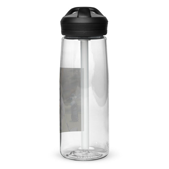 Pembroke Welsh Corgi Golfer- Sports water bottle v3