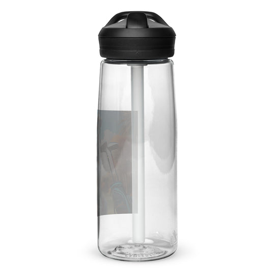 Australian Shepherd Golfer- Sports water bottle v2