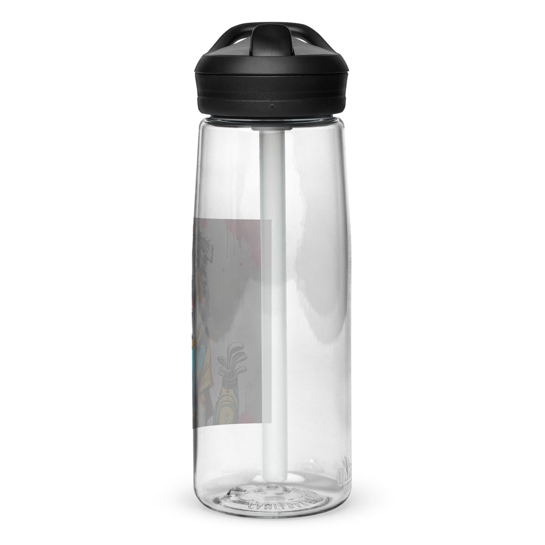 Australian Shepherd Golfer- Sports water bottle v3