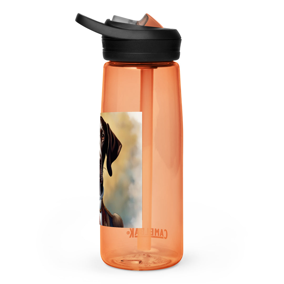 German Shorthaired Pointer- Sports water bottle v4