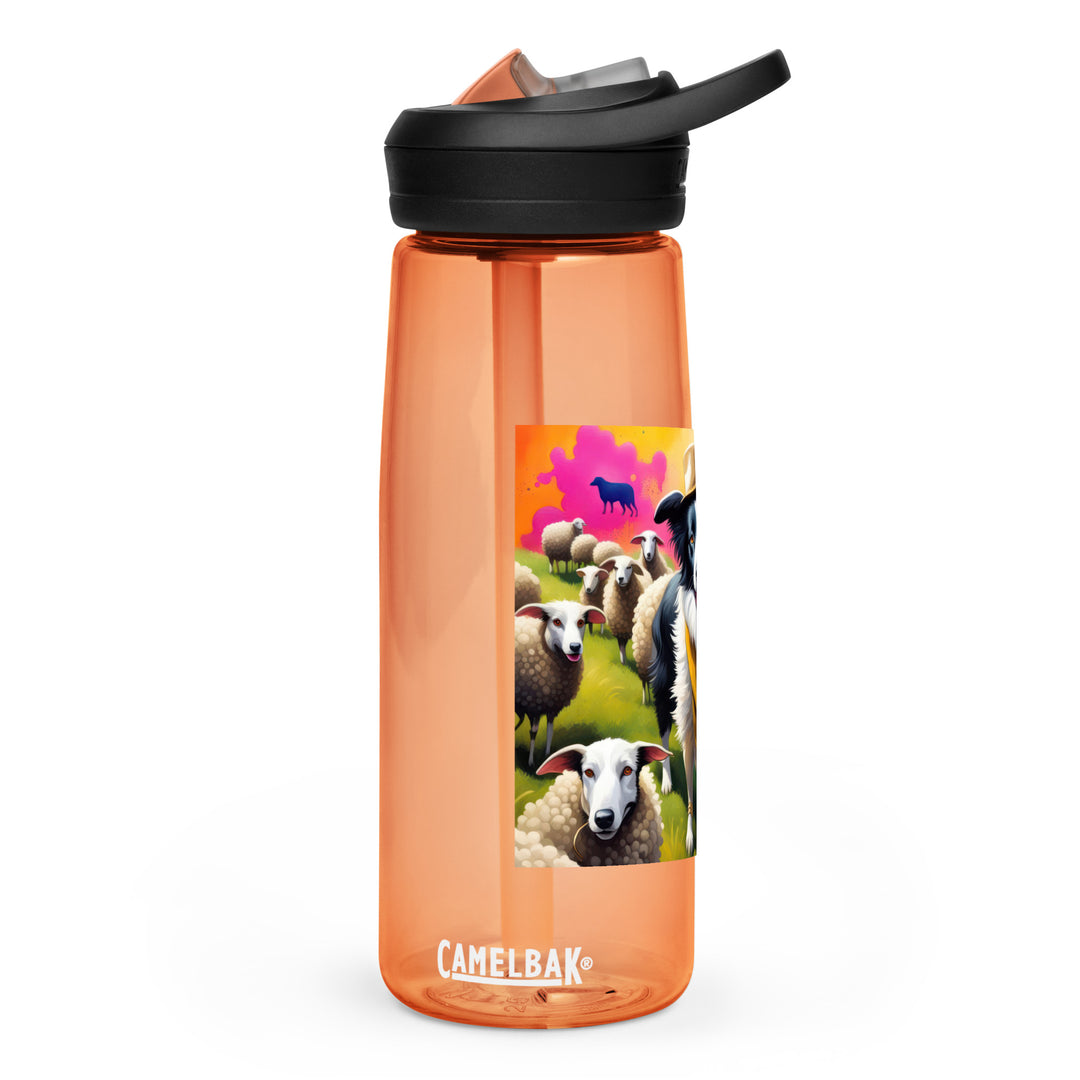 Australian Shepherd- Sports water bottle v2