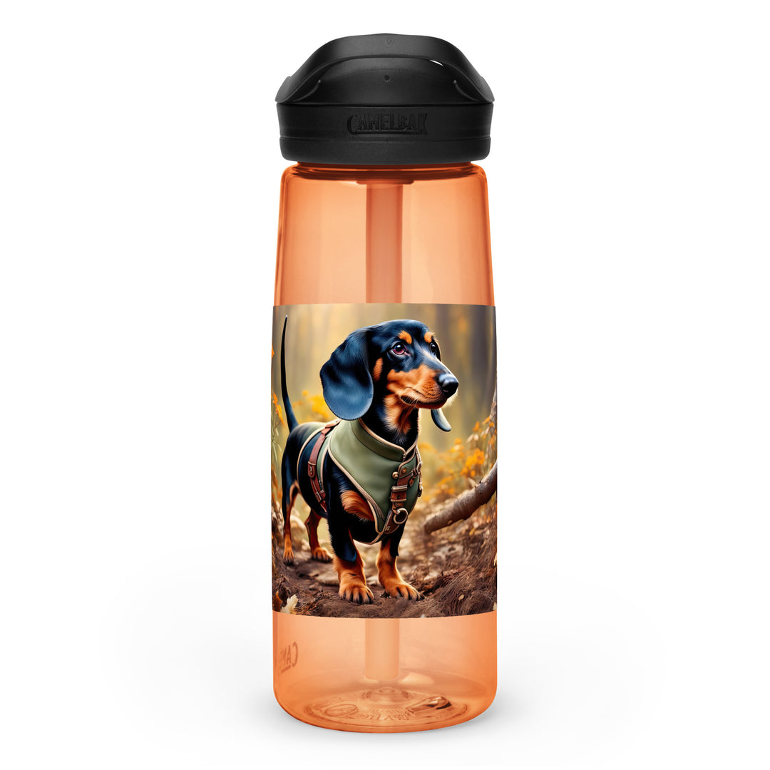 Dachshund- Sports water bottle v3