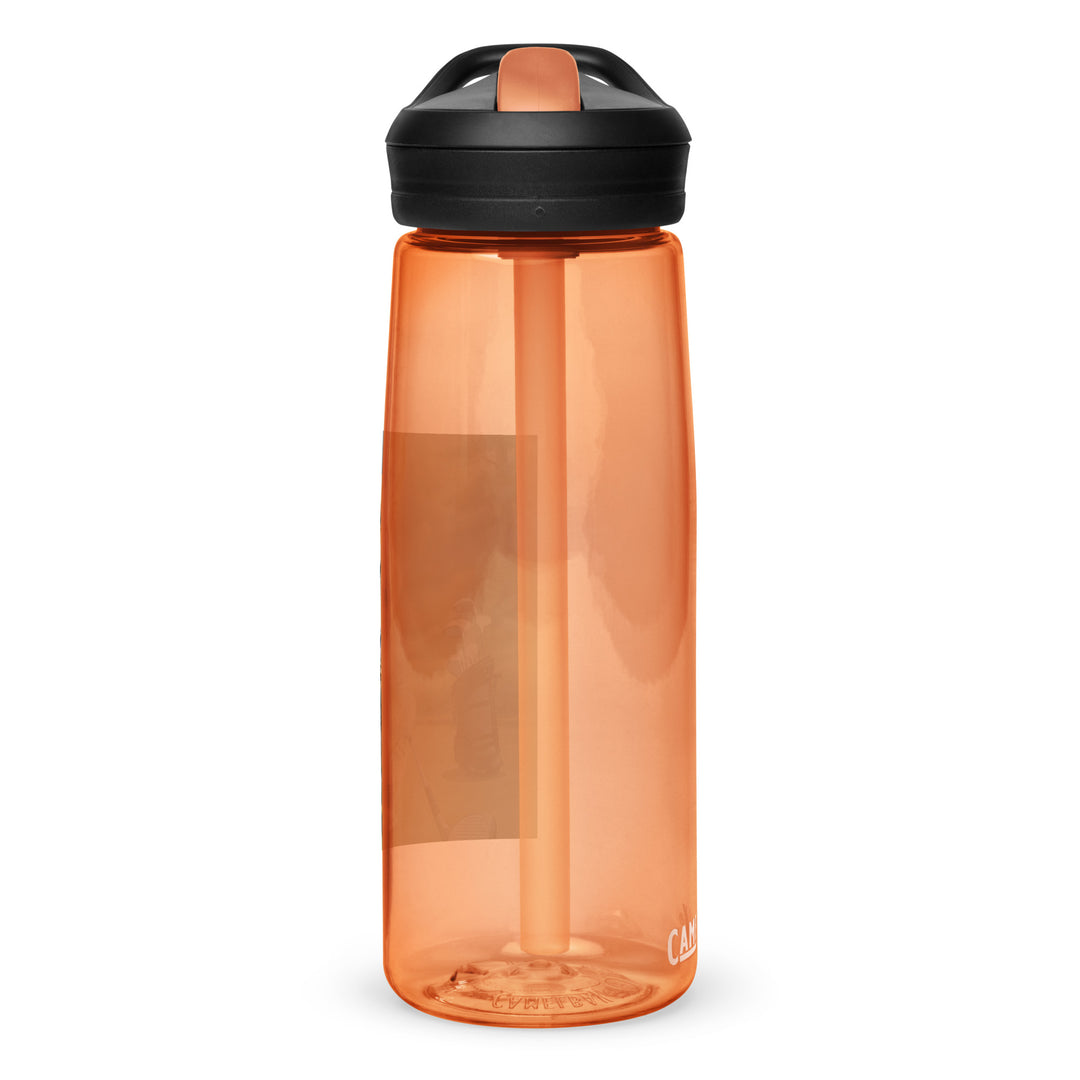 Pembroke Welsh Corgi Golfer- Sports water bottle v3