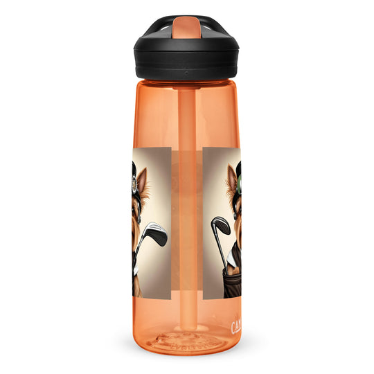 Yorkshire Terrier Golfer- Sports water bottle v3