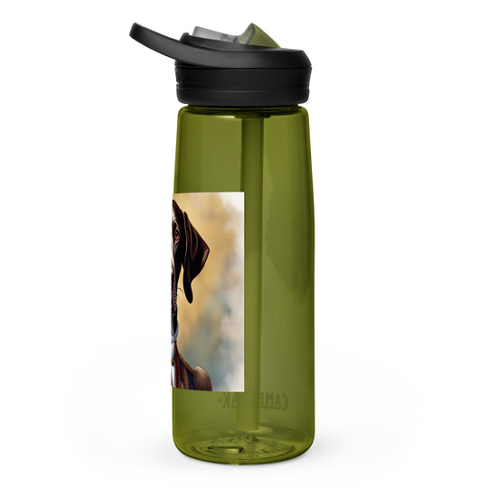 German Shorthaired Pointer- Sports water bottle v4