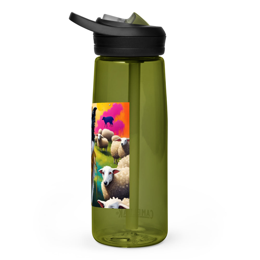 Australian Shepherd- Sports water bottle v2