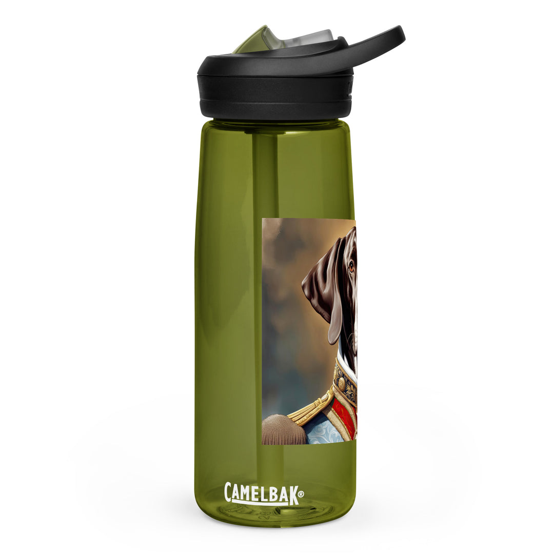 German Shorthaired Pointer- Sports water bottle v4