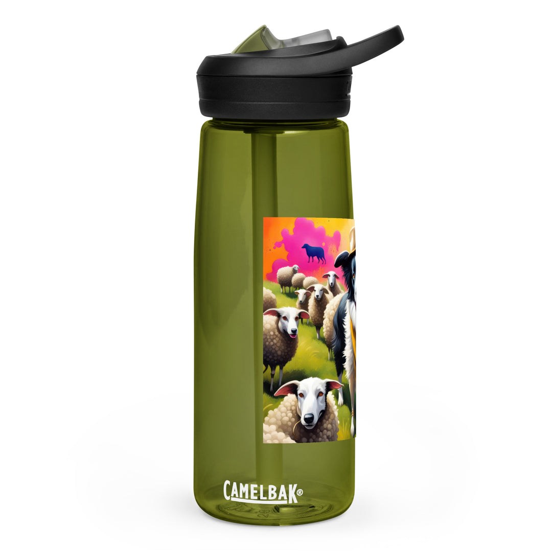 Australian Shepherd- Sports water bottle v2