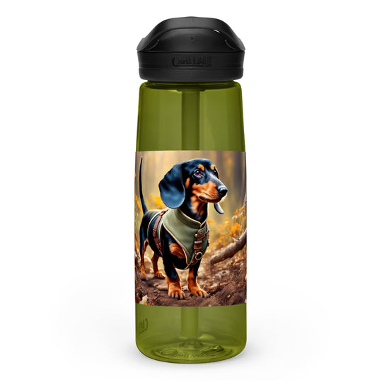 Dachshund- Sports water bottle v3