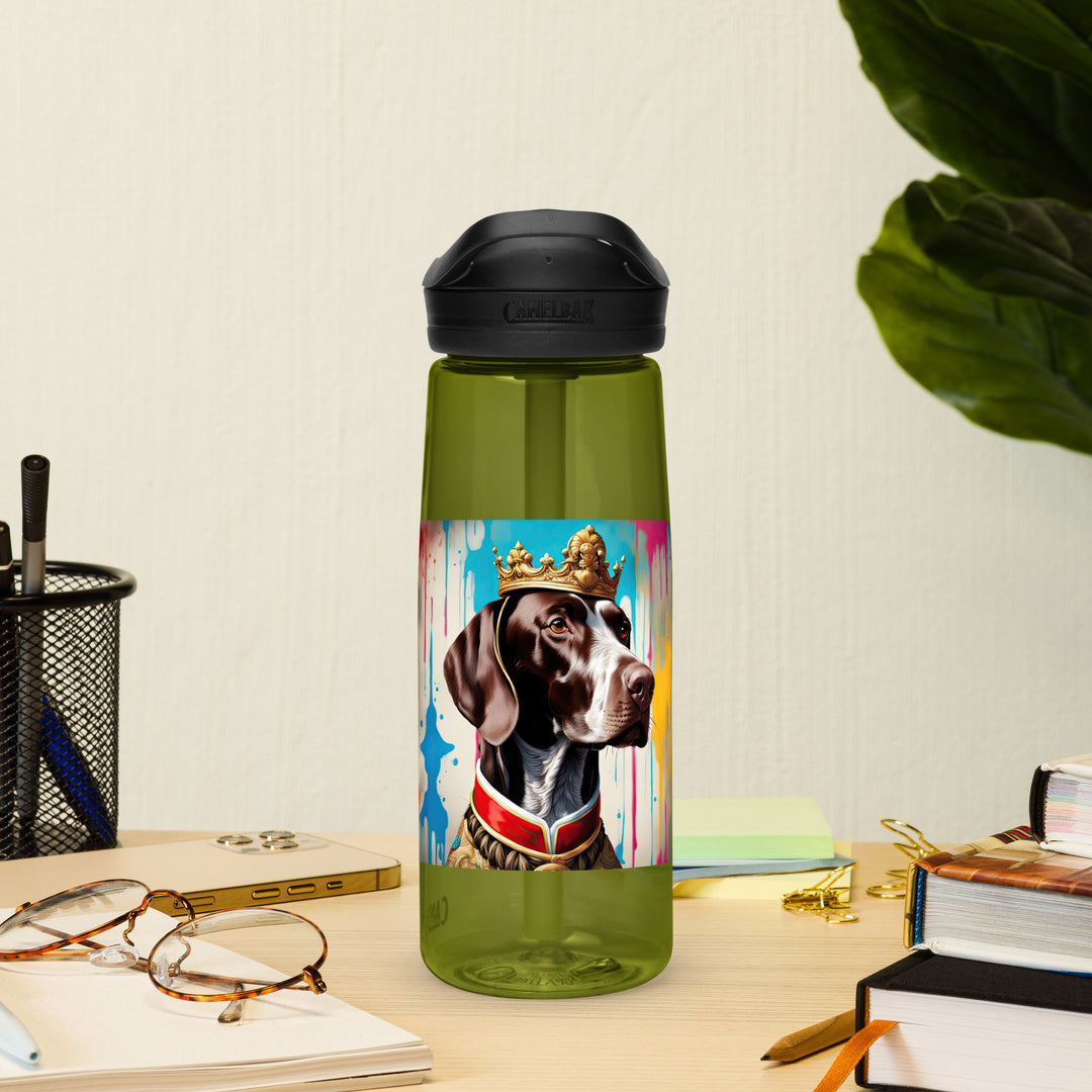 German Shorthaired Pointer- Sports water bottle