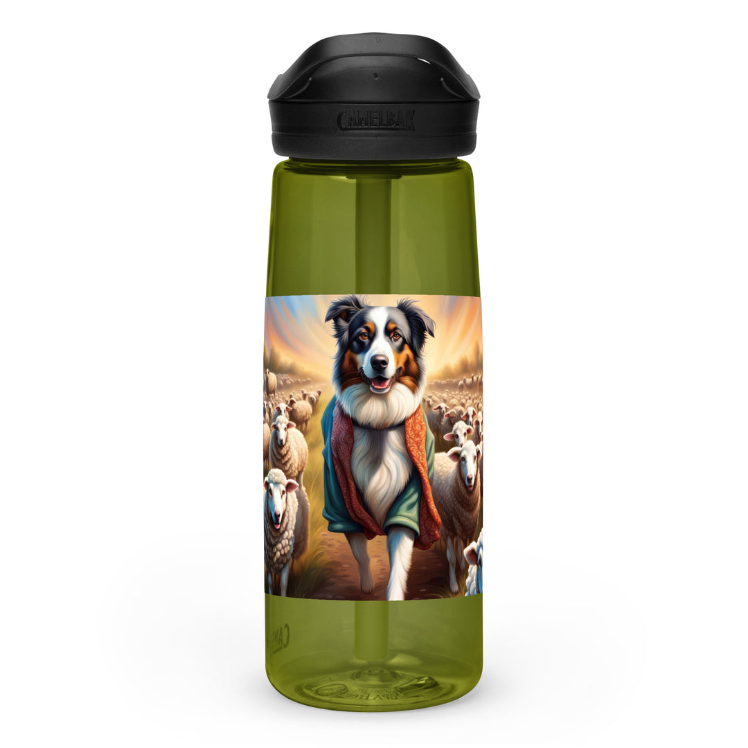 Australian Shepherd- Sports water bottle