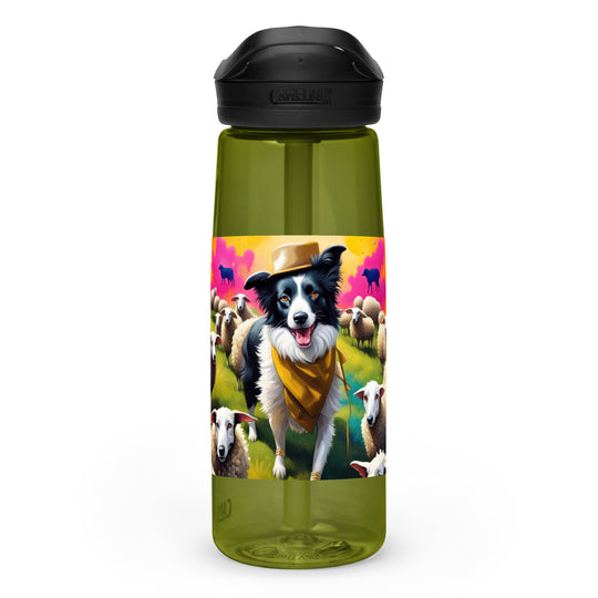 Australian Shepherd- Sports water bottle v2