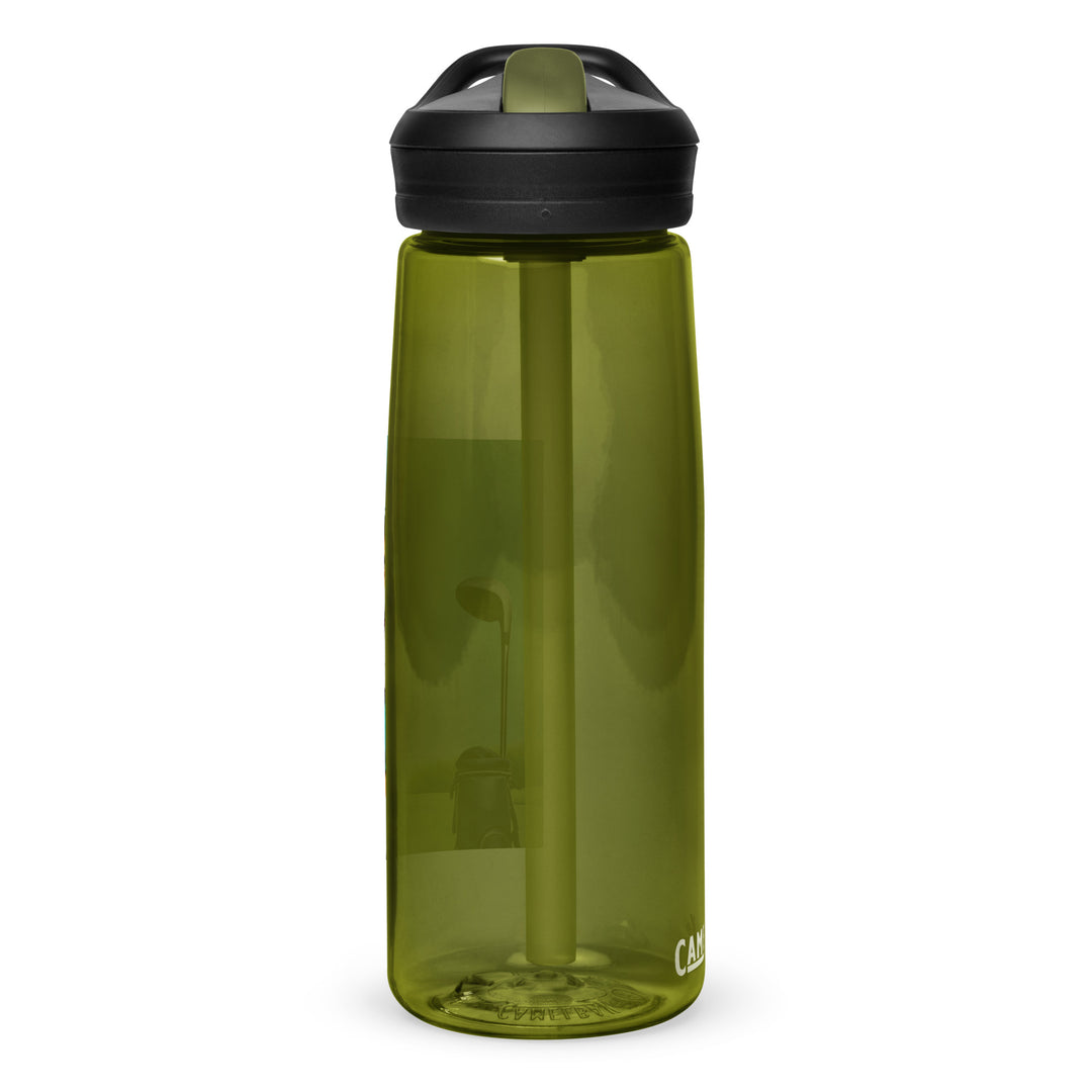 Pembroke Welsh Corgi Golfer- Sports water bottle