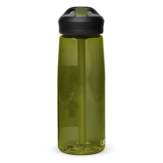 Pembroke Welsh Corgi Golfer- Sports water bottle v3