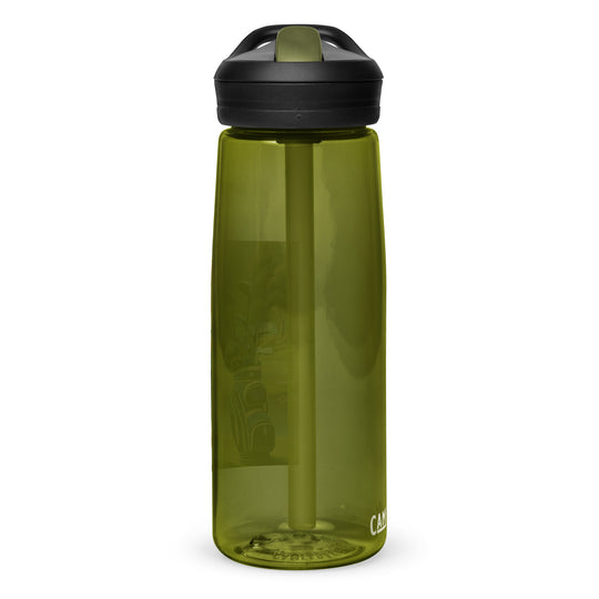 Pembroke Welsh Corgi Golfer- Sports water bottle v4