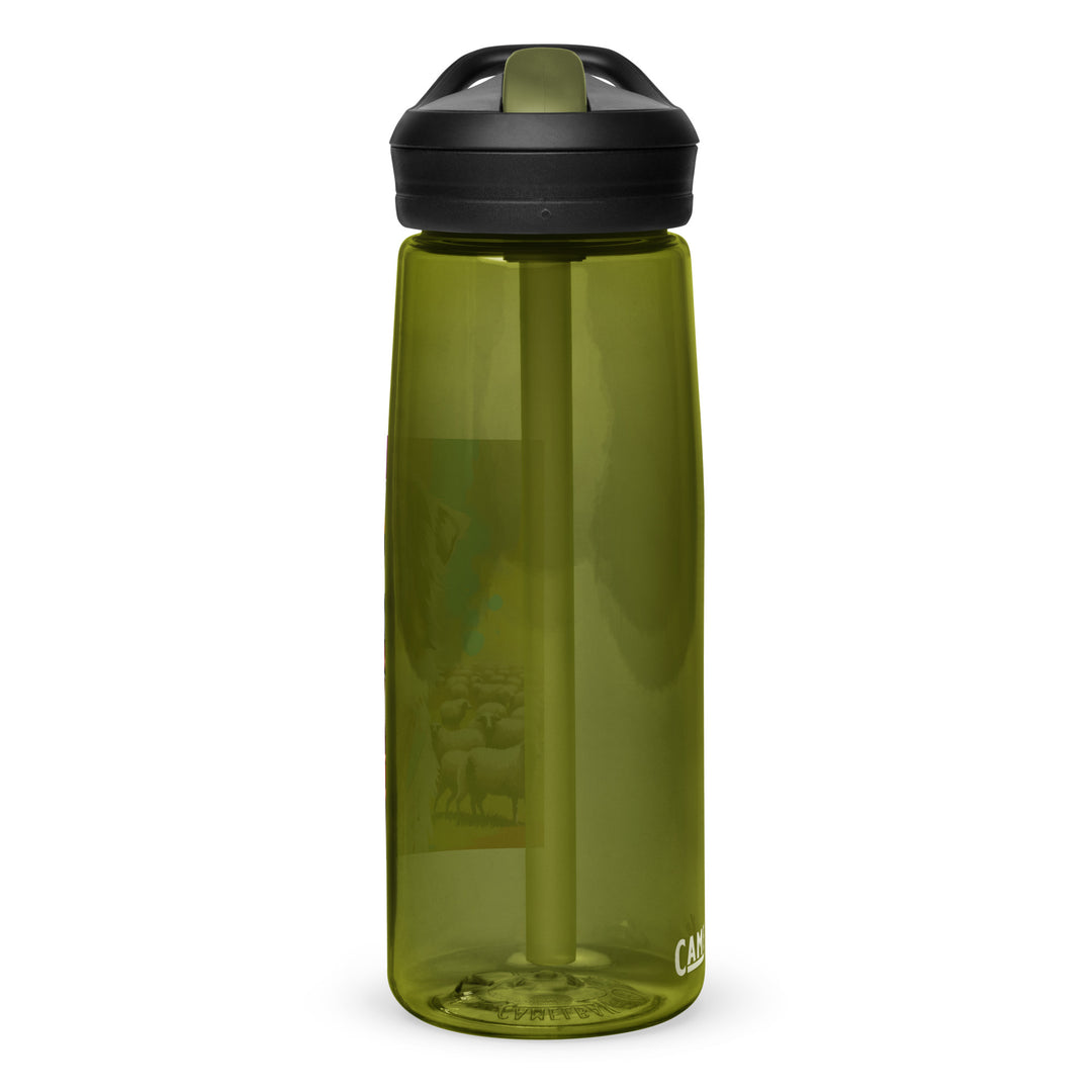 Australian Shepherd- Sports water bottle v3