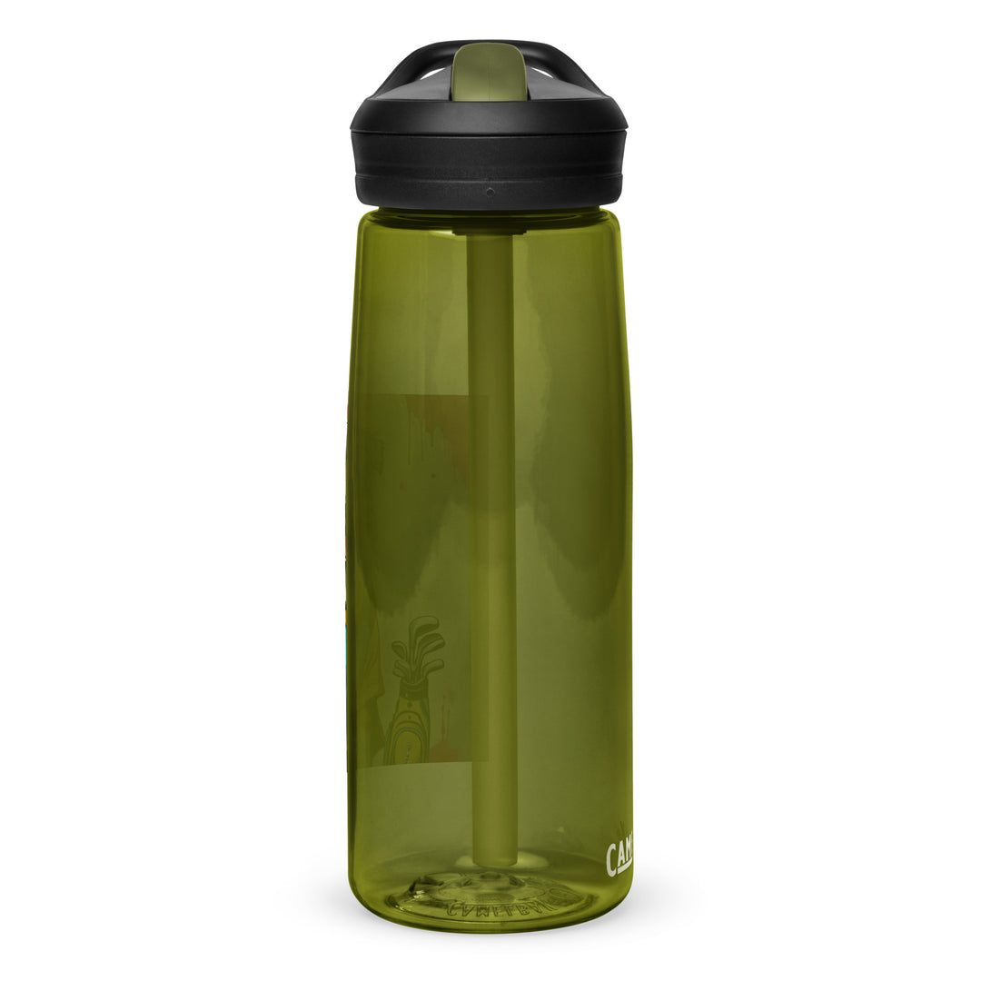 Australian Shepherd Golfer- Sports water bottle v3