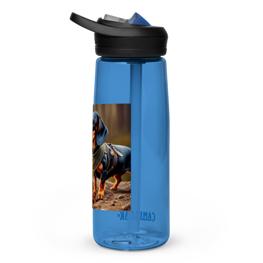 Dachshund- Sports water bottle v4