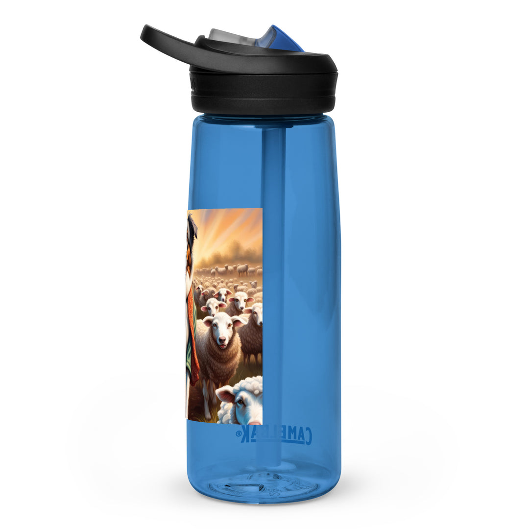 Australian Shepherd- Sports water bottle