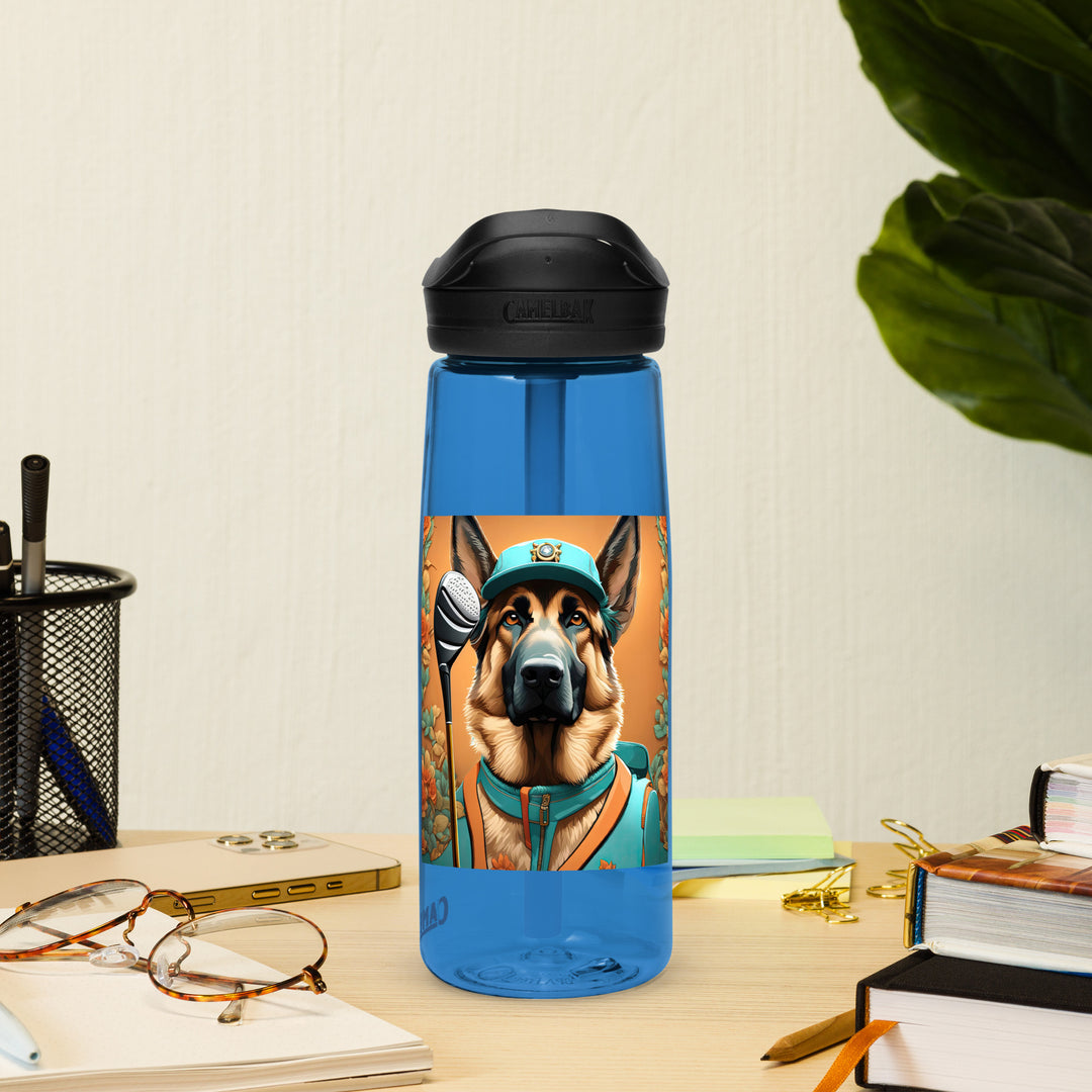 German Shepherd- Sports water bottle