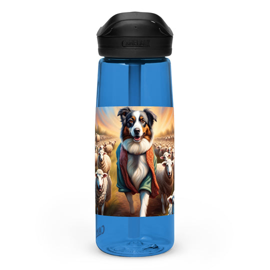 Australian Shepherd- Sports water bottle