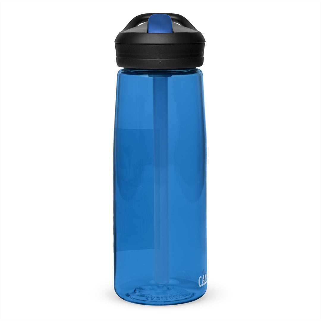 Pembroke Welsh Corgi Golfer- Sports water bottle v5