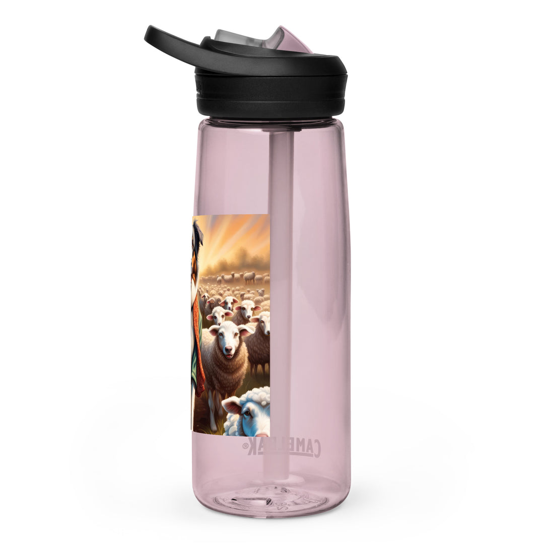 Australian Shepherd- Sports water bottle